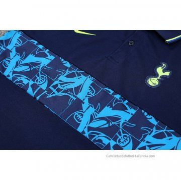 Conjunto Polo del Tottenham Hotspur 2022-2023 Azul Oscuro