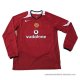 1ª Camiseta Manchester United Manga Larga Retro 2005-2006