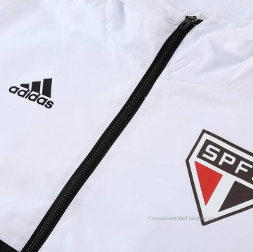 Rompevientos del Sao Paulo 2023-2024 Negro y Blanco