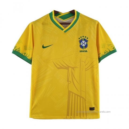 Tailandia Camiseta Brasil Classic 2022 Amarillo - Haga un click en la imagen para cerrar