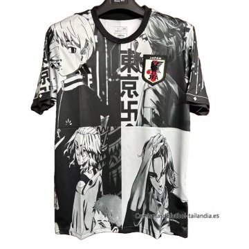 Tailandia Camiseta Japon Anime 2024-2025 Negro y Blanco Tailandia Camiseta Japon Anime 2024-2025 Negro y Blanco