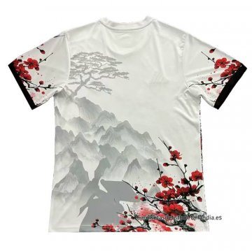 Tailandia Camiseta Japon Dragon 2024-2025 Blanco Gris