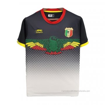 Tailandia Camiseta Mali 2022 Negro y Blanco Tailandia Camiseta Mali 2022 Negro y Blanco