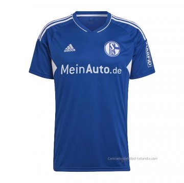 Tailandia 1ª Camiseta Schalke 04 2022-2023 Tailandia 1ª Camiseta Schalke 04 2022-2023