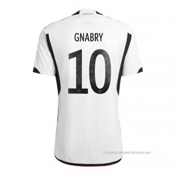 1ª Camiseta Alemania Jugador Gnabry 2022 1ª Camiseta Alemania Jugador Gnabry 2022