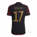2ª Camiseta Alemania Jugador Henrichs 2022
