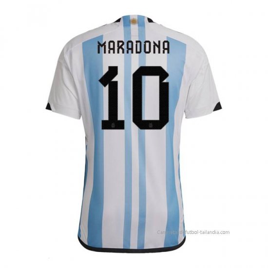 1ª Camiseta Argentina Jugador Maradona 2022 - Haga un click en la imagen para cerrar