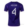 2ª Camiseta Argentina Jugador Molina 2022