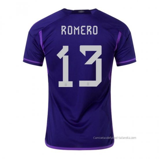2ª Camiseta Argentina Jugador Romero 2022 - Haga un click en la imagen para cerrar