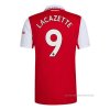 1ª Camiseta Arsenal Jugador Lacazette 2022-2023