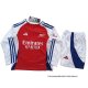 1ª Camiseta Arsenal Manga Larga Nino 2024-2025