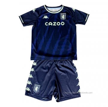 3ª Camiseta Aston Villa Nino 2021-2022 3ª Camiseta Aston Villa Nino 2021-2022