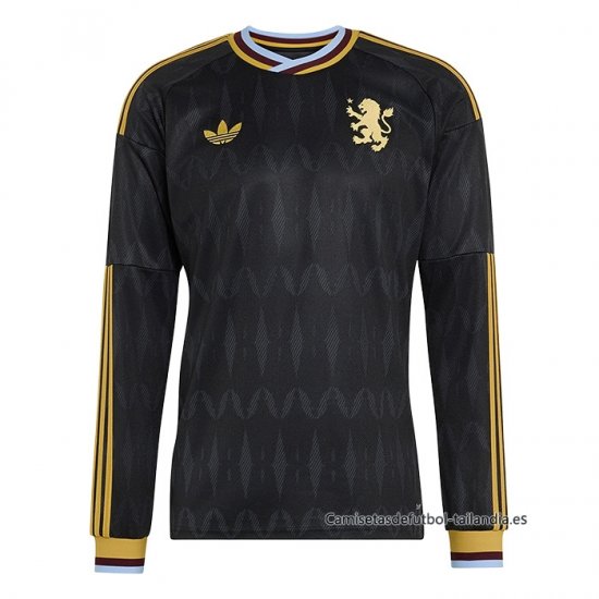 2ª Camiseta Aston Villa Manga Larga 2026-2027 - Haga un click en la imagen para cerrar