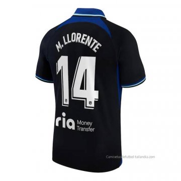 2ª Camiseta Atletico Madrid Jugador M.Llorente 2022-2023 2ª Camiseta Atletico Madrid Jugador M.Llorente 2022-2023
