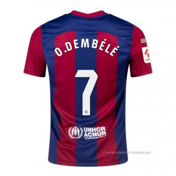 1ª Camiseta Barcelona Jugador O.Dembele 2023-2024 1ª Camiseta Barcelona Jugador O.Dembele 2023-2024