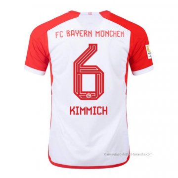 1ª Camiseta Bayern Munich Jugador Kimmich 2023-2024 1ª Camiseta Bayern Munich Jugador Kimmich 2023-2024