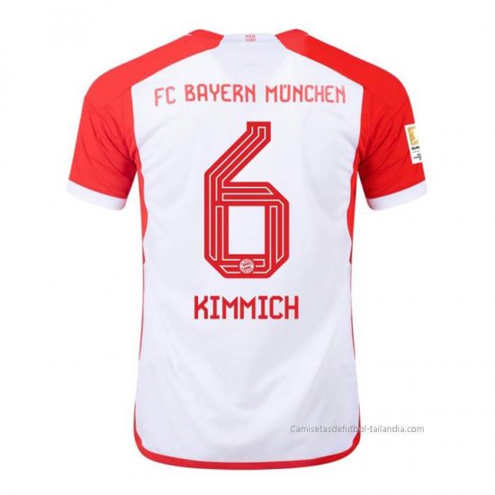1ª Camiseta Bayern Munich Jugador Kimmich 2023-2024 - Haga un click en la imagen para cerrar