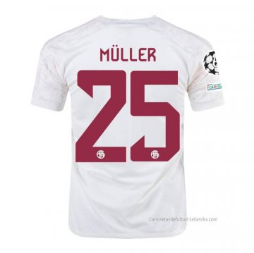 3ª Camiseta Bayern Munich Jugador Muller 2023-2024 3ª Camiseta Bayern Munich Jugador Muller 2023-2024