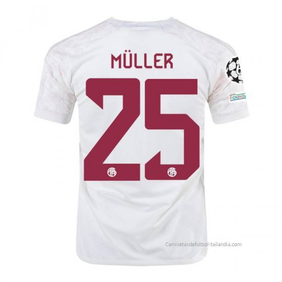 3ª Camiseta Bayern Munich Jugador Muller 2023-2024 - Haga un click en la imagen para cerrar