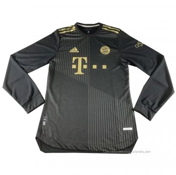 2ª Camiseta Bayern Munich Manga Larga 2021-2022 2ª Camiseta Bayern Munich Manga Larga 2021-2022