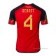 1ª Camiseta Belgica Jugador Debast 2022