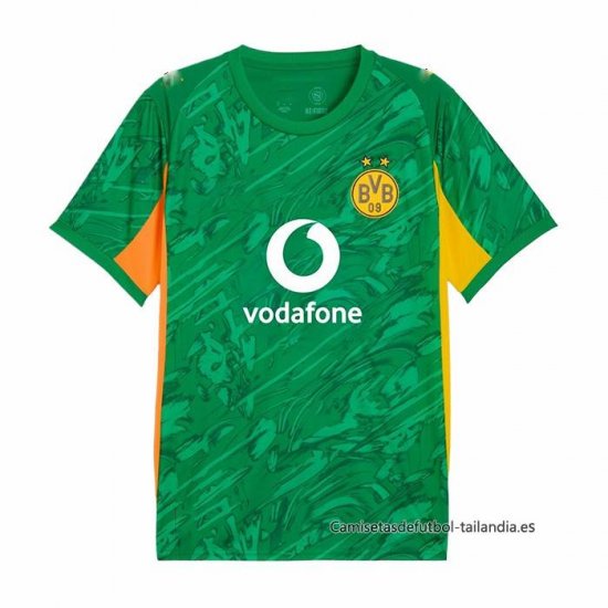 1ª Camiseta Borussia Dortmund Portero 2025-2026 Verde - Haga un click en la imagen para cerrar