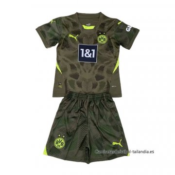 1ª Camiseta Borussia Dortmund Portero Nino 2024-2025