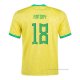 1ª Camiseta Brasil Jugador Antony 2022