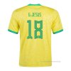 1ª Camiseta Brasil Jugador G.Jesus 2022