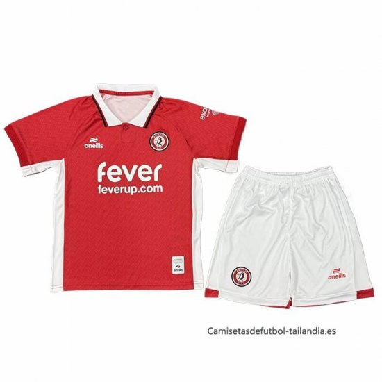 1ª Camiseta Bristol City Nino 2025-2026 - Haga un click en la imagen para cerrar