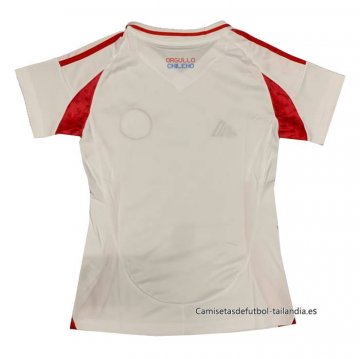 2ª Camiseta Chile Mujer 2024