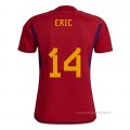 1ª Camiseta Espana Jugador Eric 2022