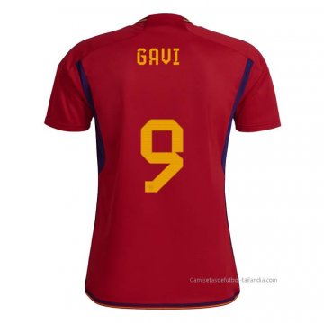 1ª Camiseta Espana Jugador Gavi 2022 1ª Camiseta Espana Jugador Gavi 2022