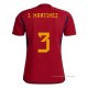 1ª Camiseta Espana Jugador I.Martinez 2022