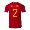 1ª Camiseta Espana Jugador Williams 2022