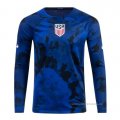 2ª Camiseta Estados Unidos Manga Larga 2022