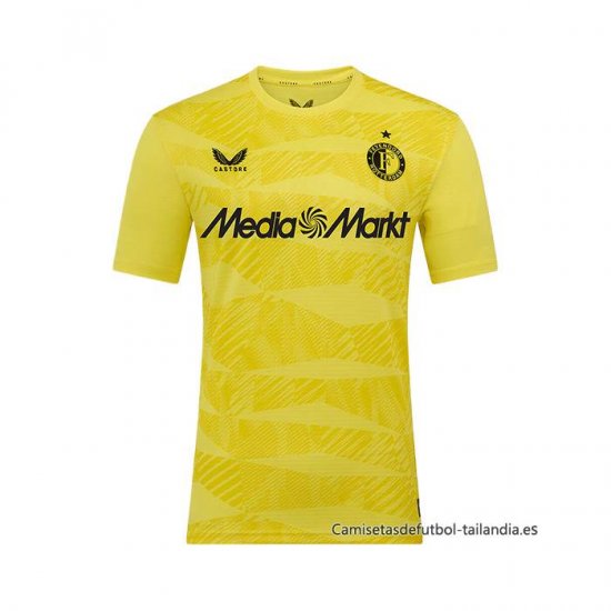 Camiseta Feyenoord Portero 2025-2026 Amarillo - Haga un click en la imagen para cerrar