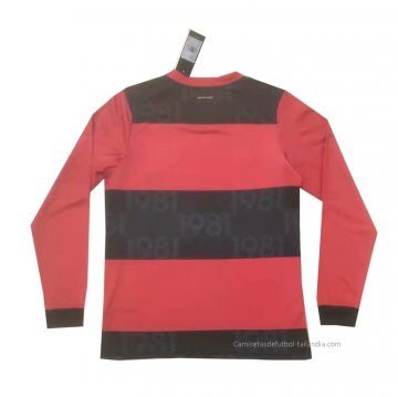 1ª Camiseta Flamengo Manga Larga 2021