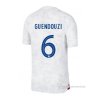 2ª Camiseta Francia Jugador Guendouzi 2022