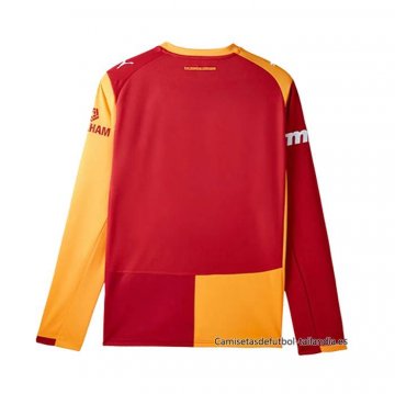 1ª Camiseta Galatasaray Manga Larga 2025-2026