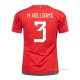 1ª Camiseta Gales Jugador N.Williams 2022