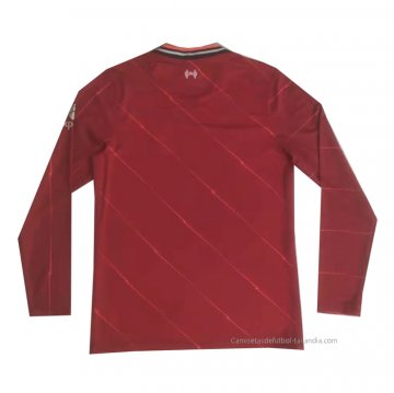1ª Camiseta Liverpool Manga Larga 2021-2022