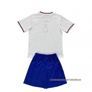 Camiseta Lyon Anniversary Nino 2024-2025 Blanco