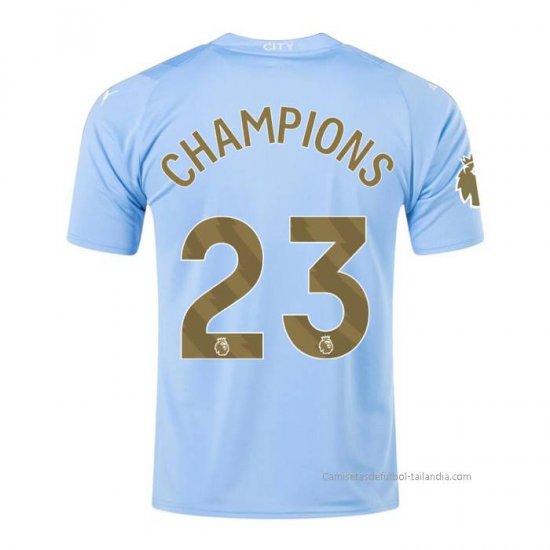 1ª Camiseta Manchester City Jugador Champions 2023-2024 - Haga un click en la imagen para cerrar
