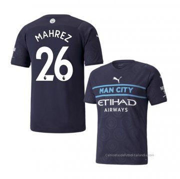 3ª Camiseta Manchester City Jugador Mahrez 2021-2022 3ª Camiseta Manchester City Jugador Mahrez 2021-2022