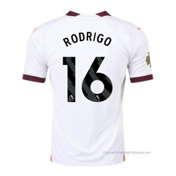 2ª Camiseta Manchester City Jugador Rodrigo 2023-2024 2ª Camiseta Manchester City Jugador Rodrigo 2023-2024