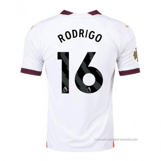 2ª Camiseta Manchester City Jugador Rodrigo 2023-2024 - Haga un click en la imagen para cerrar