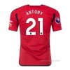 1ª Camiseta Manchester United Jugador Antony 2023-2024 1ª Camiseta Manchester United Jugador Antony 2023-2024