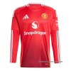 1ª Camiseta Manchester United Manga Larga 2024-2025 1ª Camiseta Manchester United Manga Larga 2024-2025