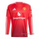1ª Camiseta Manchester United Manga Larga 2024-2025